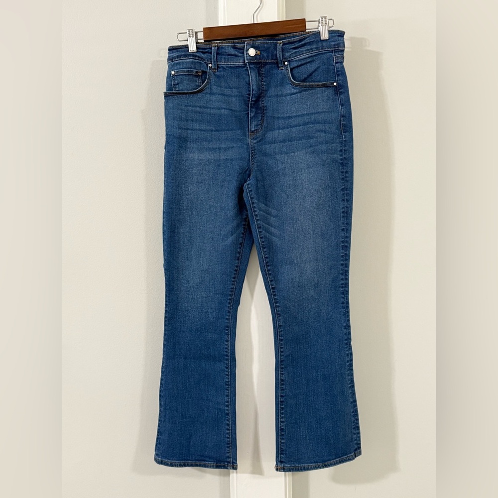 Ann Taylor Cropped Boot Jeans, Size 12